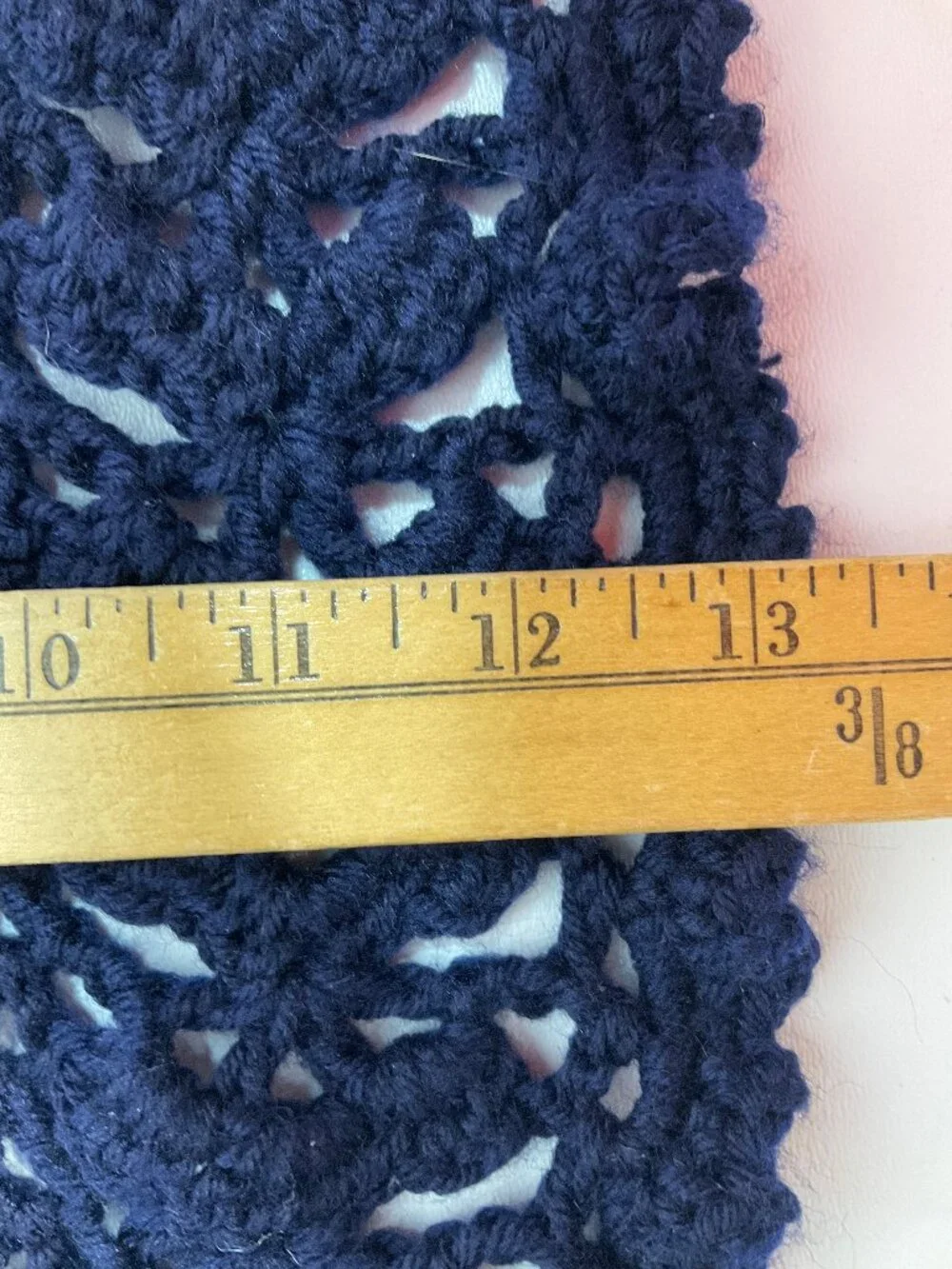 Navy Blue Crochet 13